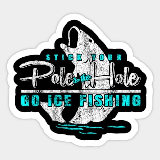 Pole fishing Sticker